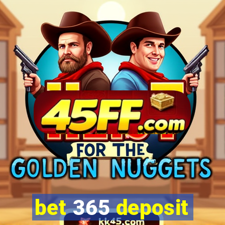 bet 365 deposit
